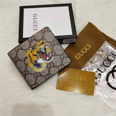 portafoglio gucci tigre|gucci tiger design.